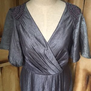 Shimmery Satiny Dress